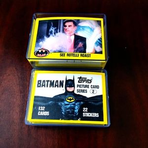 1989 Topps Series 2 Batman Cards Lot (incomplete)